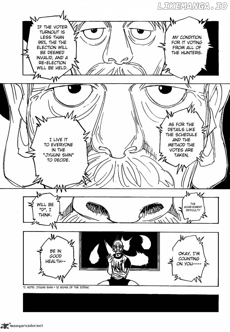 Hunter x Hunter, Chapter 318 image 13